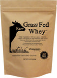 Raw Organic Whey: poudre protéinée naturelle, texture crémeuse sans additifs.
