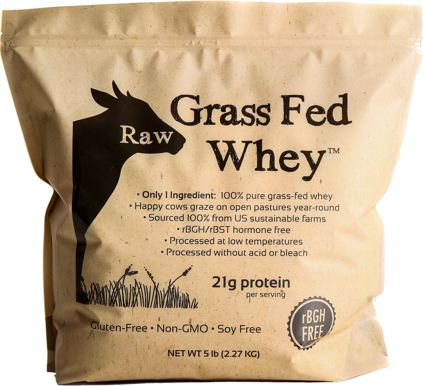 Raw Organic Whey — vaches pâturées, protéine pure prête à mixer.