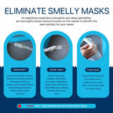 RawRock CPAP: bac de lavage pliant pour équipement CPAP.