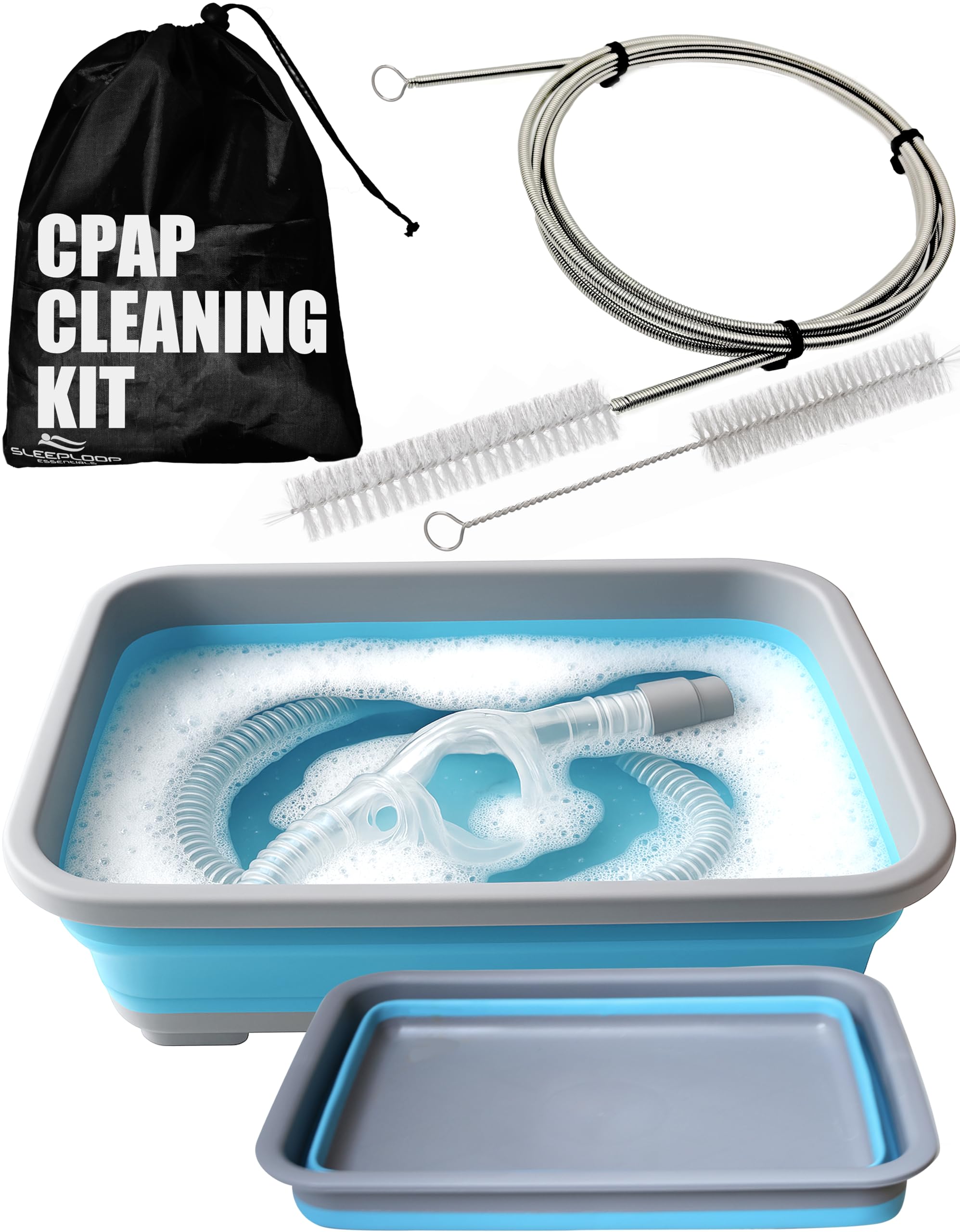RawRock CPAP: brosse pour tuyaux 22mm et 15mm, nettoyage en profondeur.
