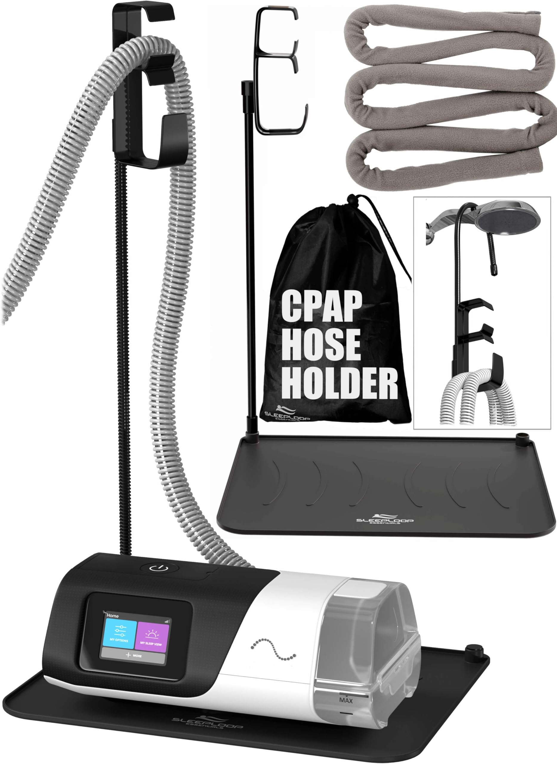 RawRock protecteur-tuyau CPAP protège le tuyau et simplifie le rangement.