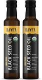 RAWYA huile de nigelle dans une bouteille en verre 250 ml, pure et concentrée.