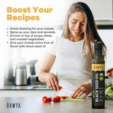 Utilisation en dressings et plats chauds pour relever les saveurs.