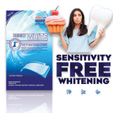 Ray of Smile Lovely Smile Strips douceur pour dents sensibles sans compromis sur l’éclat.