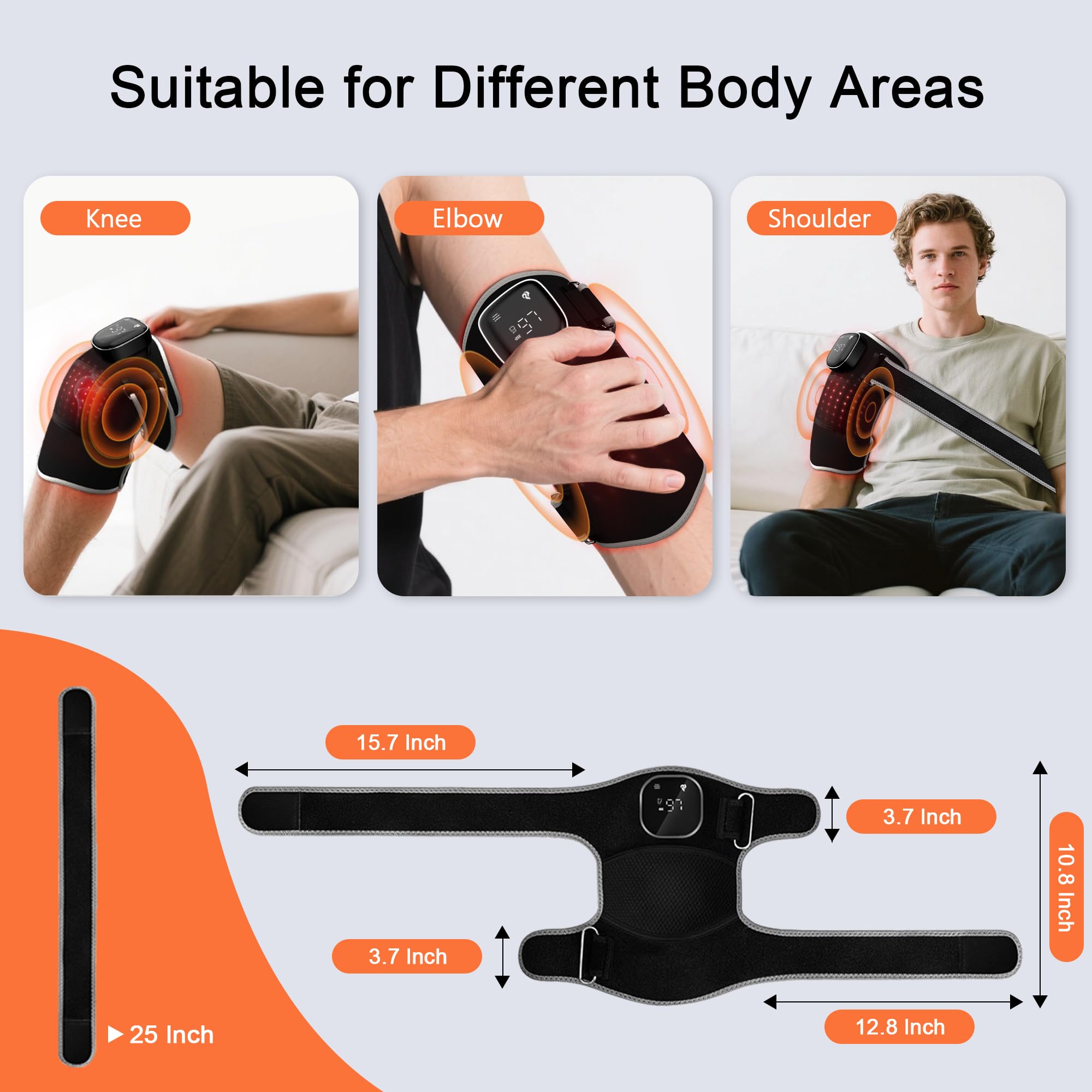 RAYOCON Genou écran tactile intuitif pour contrôle rapide.