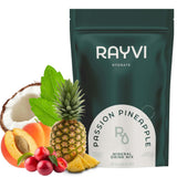 Rayvi – bouteille électrolytes sans sucre, design élégant pour hydratation quotidienne