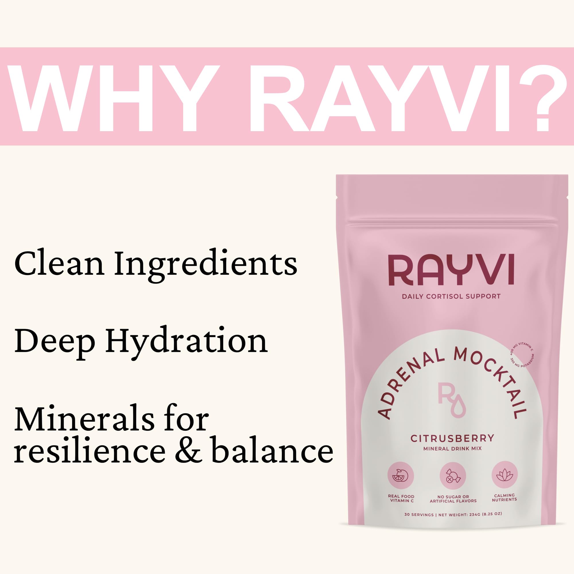 Rayvi sans aromes artificiels ingredients simples