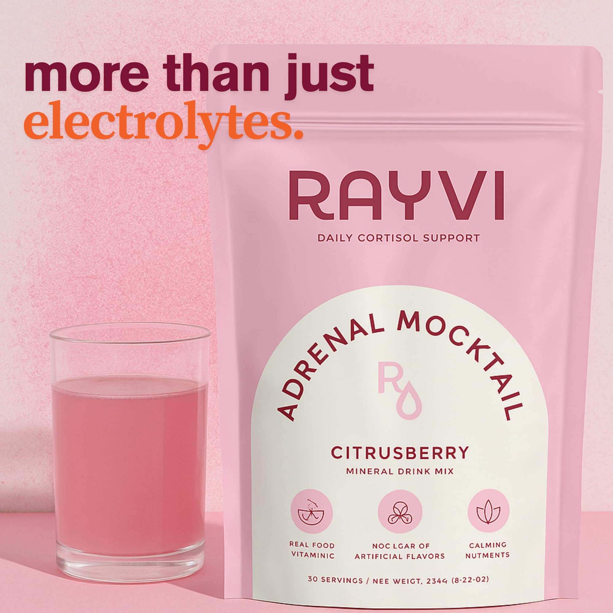 Rayvi sachets electrolytes sans sucre preparation rapide