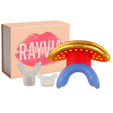 Rayvia, lampe rouge visage, peau plus ferme et ridules atténuées.