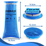 RAZAZON emballage durable pour sacs vomito, fiable et propre.