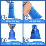 RAZAZON sac vomito portable, léger et compact.