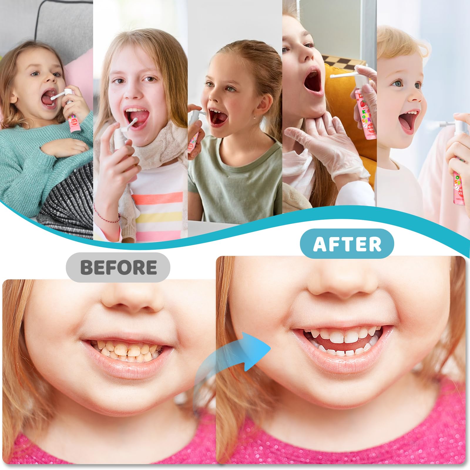 RBUGR produit buccal – buse 360, application pratique sous tous les angles