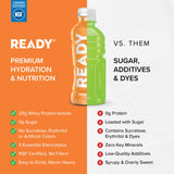Ready Eau Protéinée Claire, format portable, parfait pour le sac sportif et les déplacements.