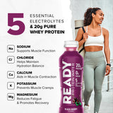 Étiquette nutritionnelle de Ready Eau Protéinée Claire, informations claires pour suivre les apports.