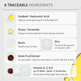 Ready To GLOW zinc et vitamines : soutien antioxydant et teint lumineux.