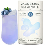 Ready To Magnesium Glycinate, flacon clair, absorption élevée.