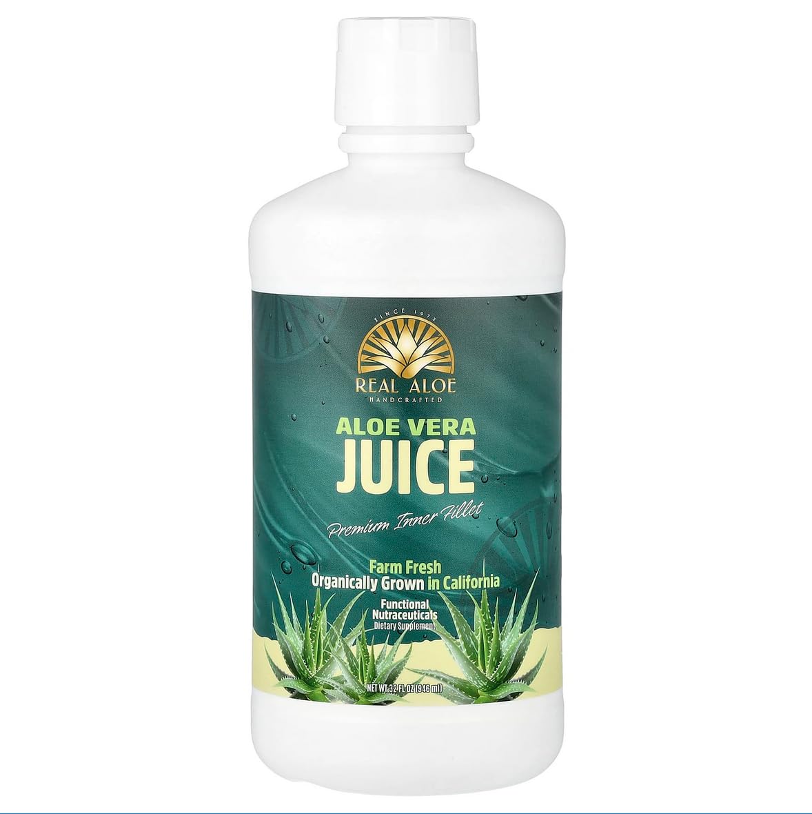 Jus Real Aloe dans la bouteille, hydratation quotidienne simple