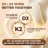 REAL GOOD ESSENTIALS Guide de dosage en vue des gélules D3 K2.