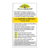 Real Health Prostate Complete – contrôle qualité garantissant des normes élevées