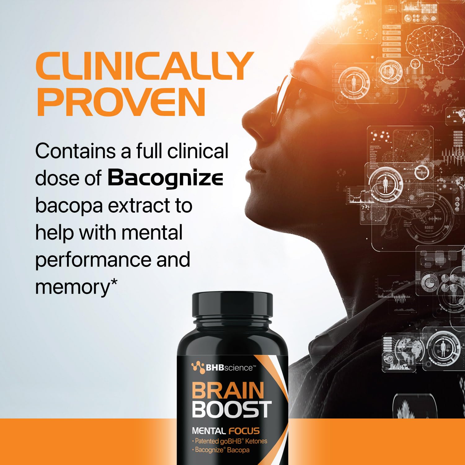 Real Ketones Brain Booster – boite-carton : emballage soigné prêt à être posé