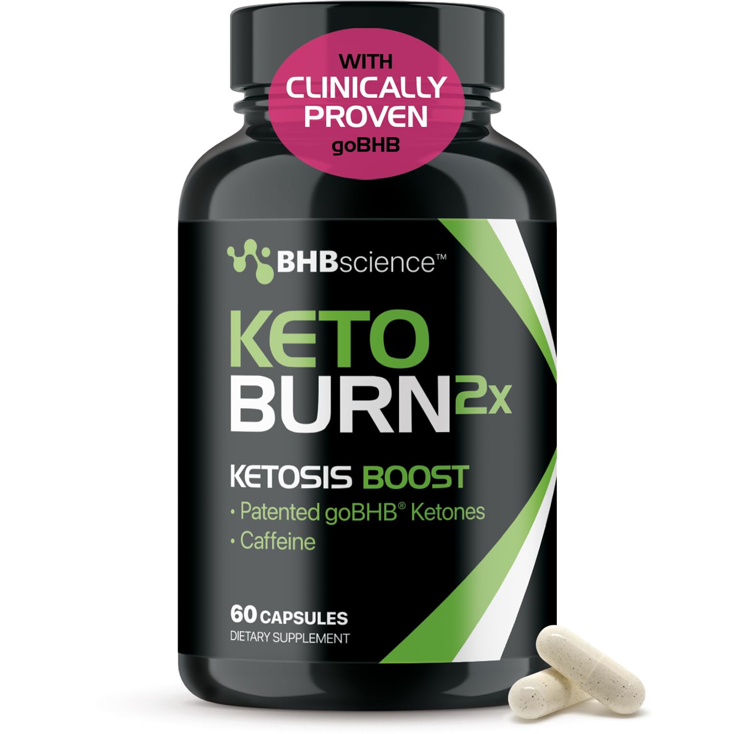 Real Ketones Keto BHB capsules énergie pour rester concentré