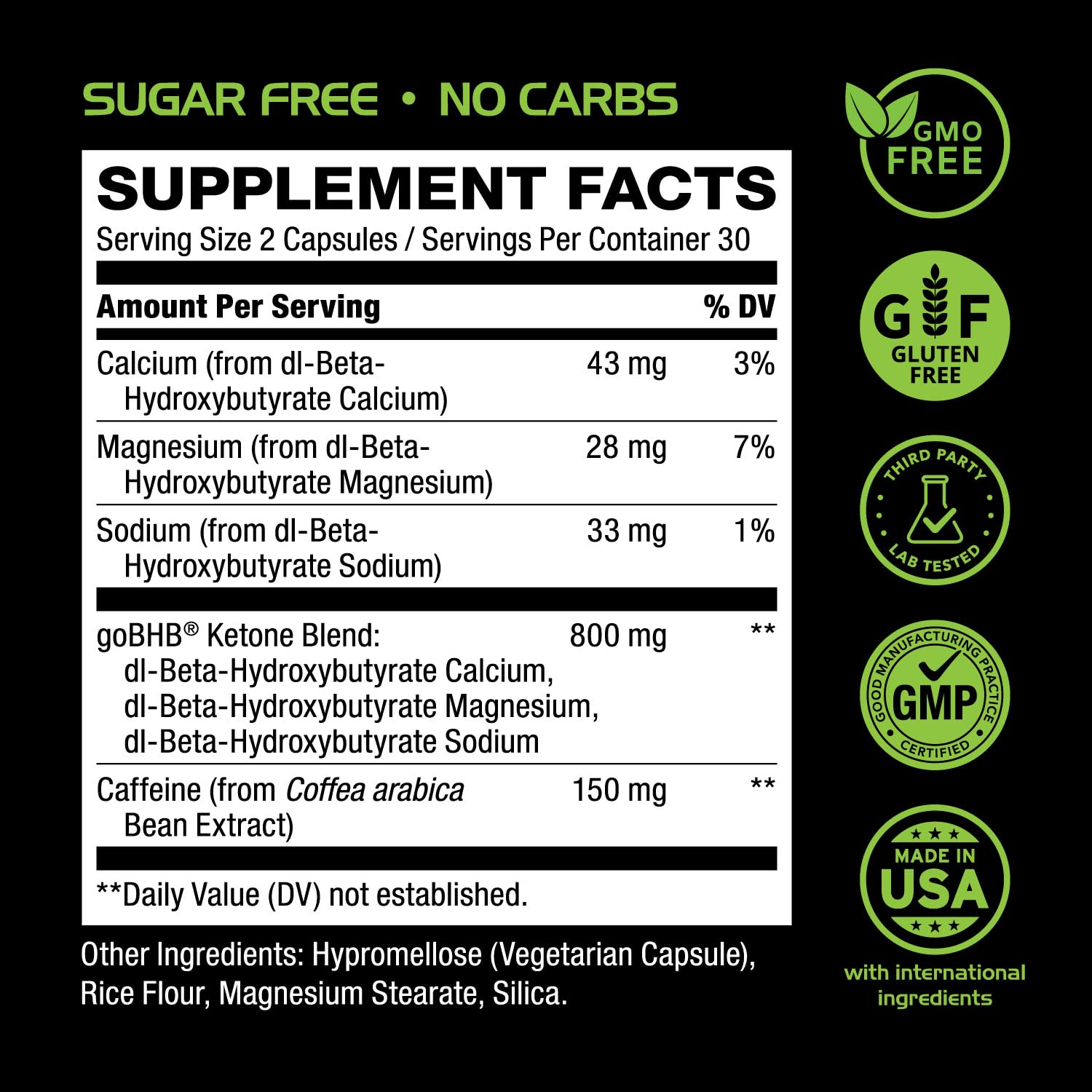 Qualité et guidance Real Ketones Keto BHB