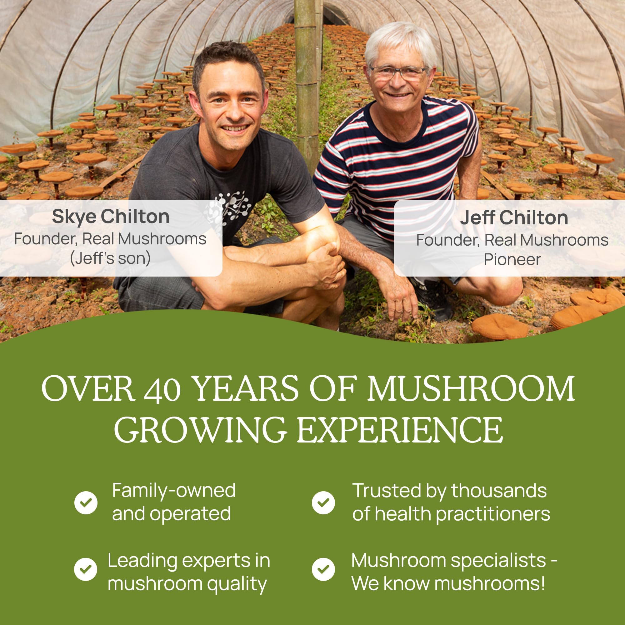 Real Mushrooms – contrôle qualité rigoureux dans une installation américaine