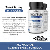 Real Science Nutrition: emballage USA conforme CGMP et FDA.