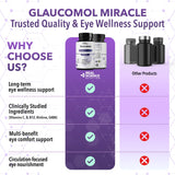Real Science Glaucomol Miracle, tableau d’ingrédients: vitamines C, D et B12