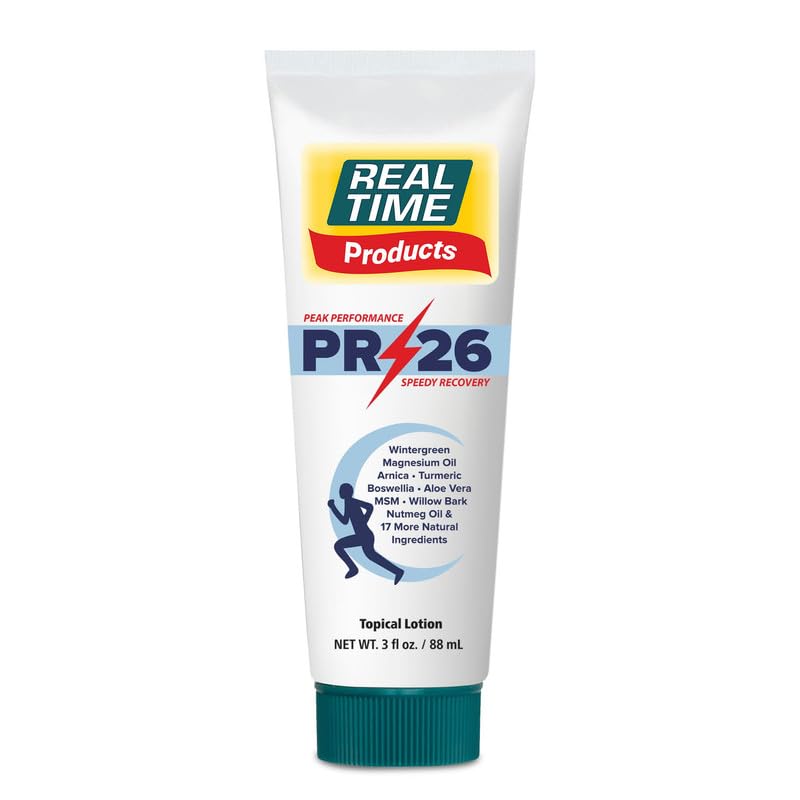 PR-26 Real Time Pain Relief, bouteille 3 oz prête pour l’application rapide avant l’effort