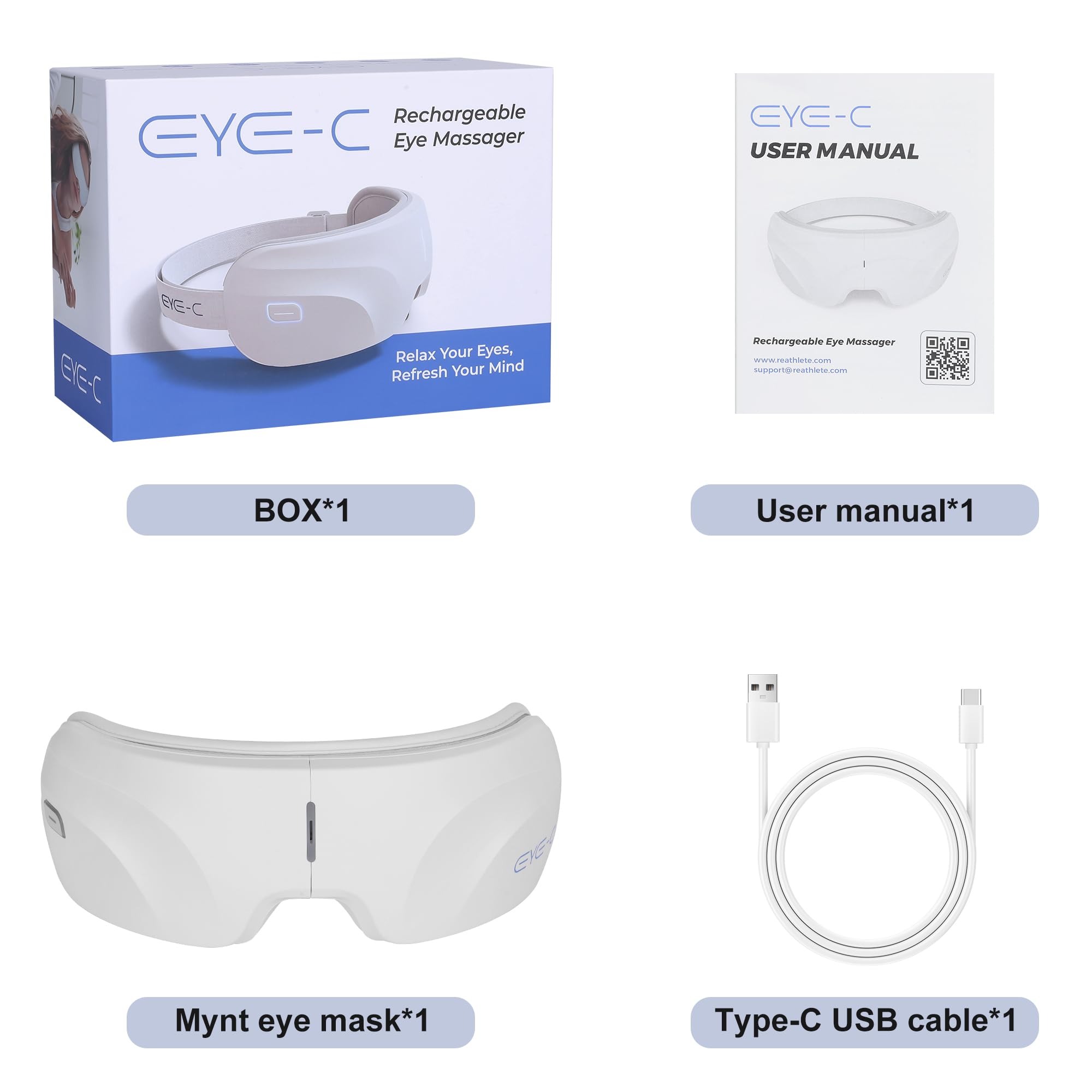 REATHLETE Eye-C Eye Massager cadeau idéal pour proches.