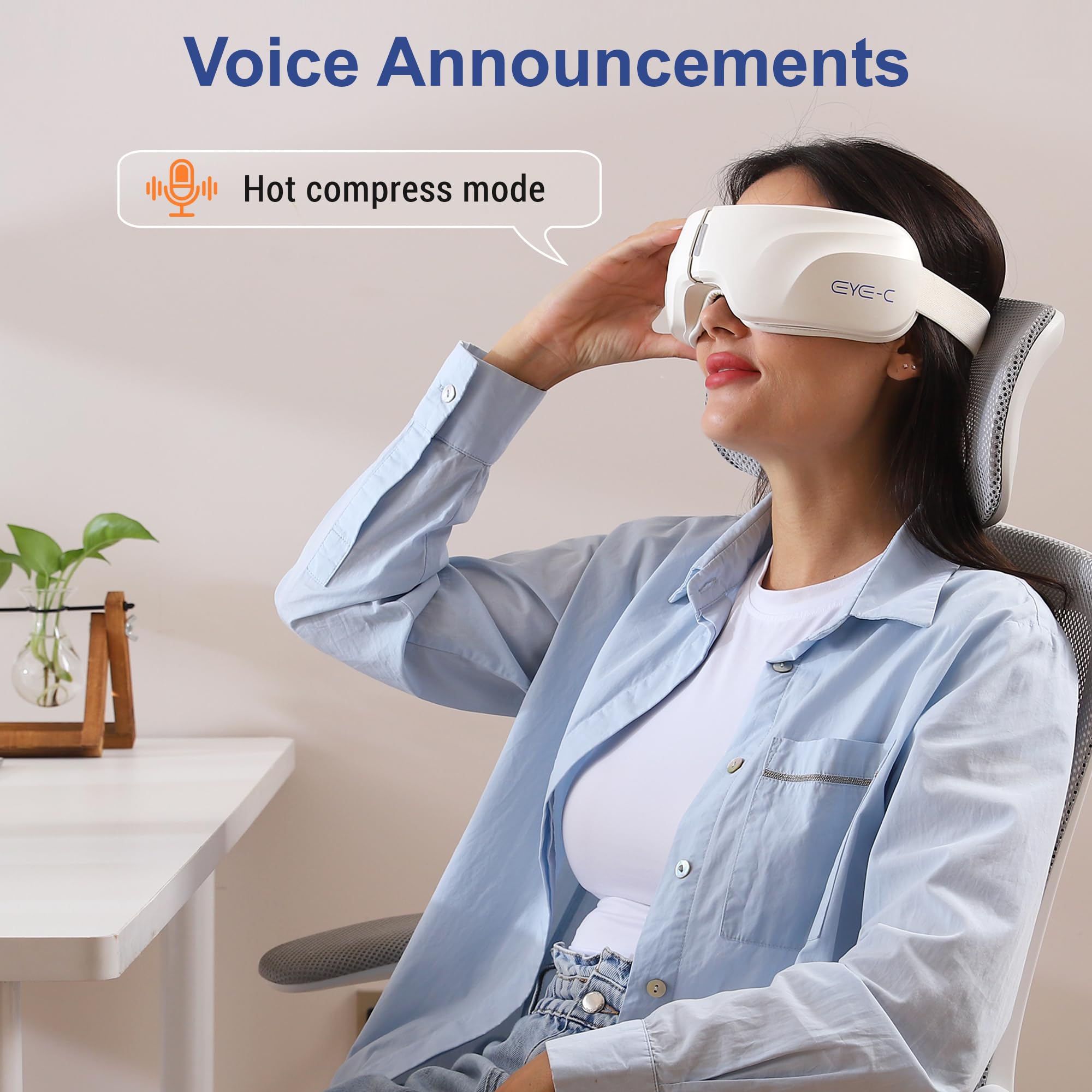 REATHLETE Eye-C Eye Massager design ergonomique et confortable.