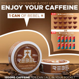 Contenu 100 mg caféine et nootropiques Alpha GPC et Huperzine A.