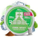 Poches énergie Rebel Supplements, emballage principal prêt à être livré.