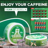 Usage en déplacement avec pochette compacte Rebel Supplements