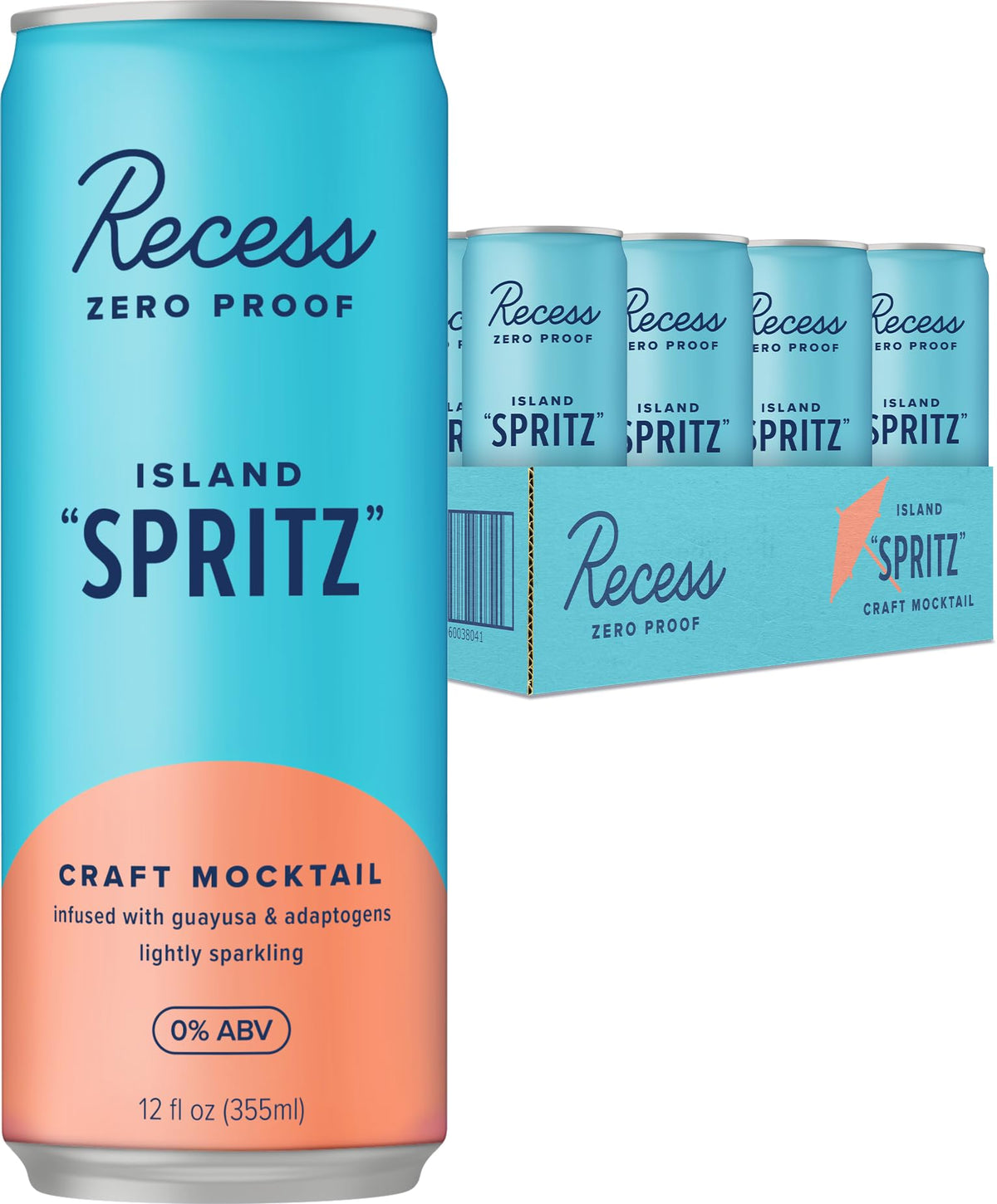 Recess Island Spritz, bouteille: boisson sans alcool idéale pour vos moments de détente.