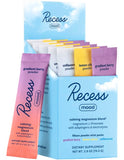 Recess Mood Powder – échantillon boîte pour tester les saveurs et le calme potentiel.