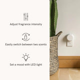 Recharge Orange Valencia pour une senteur durable.
