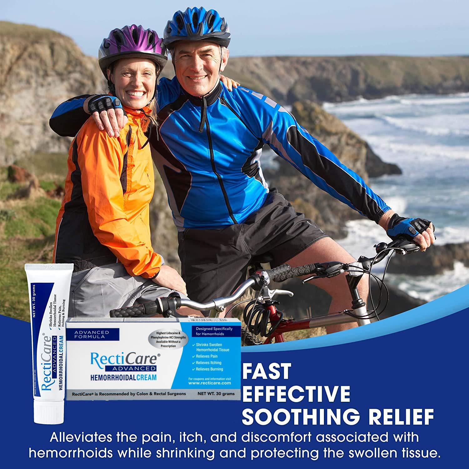 Recticare Advanced – analgesie 5% pour soulagement temporaire et usage ciblé.