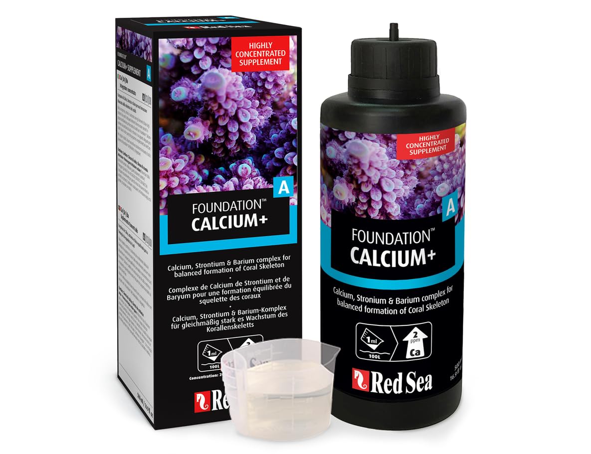 Red Sea Reef Foundation A – flacon 1000 ml prêt au dosage pour les coraux.