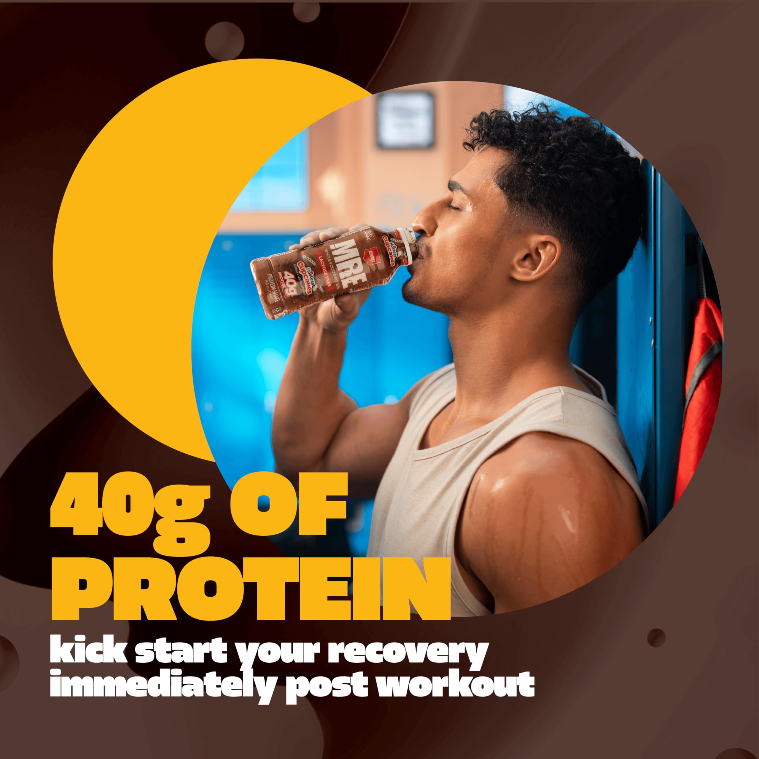 Vie-active proteine REDCON1 MRE Hostess Cupcakes : ideal pour un mode de vie actif.
