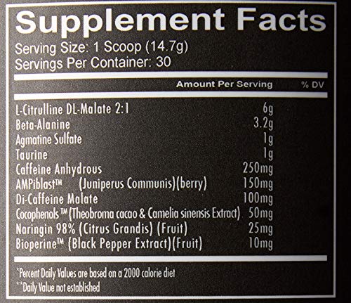 Schéma des composants: caféine et bêta-alanine pour énergie et concentration