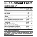 REDCON1 Total War Pre Workout, dose-cuillère pour mesure précise de l'endurance.