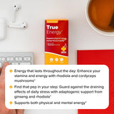 Algue Atlantique soutient la thyroïde et le métabolisme dans True Energy.