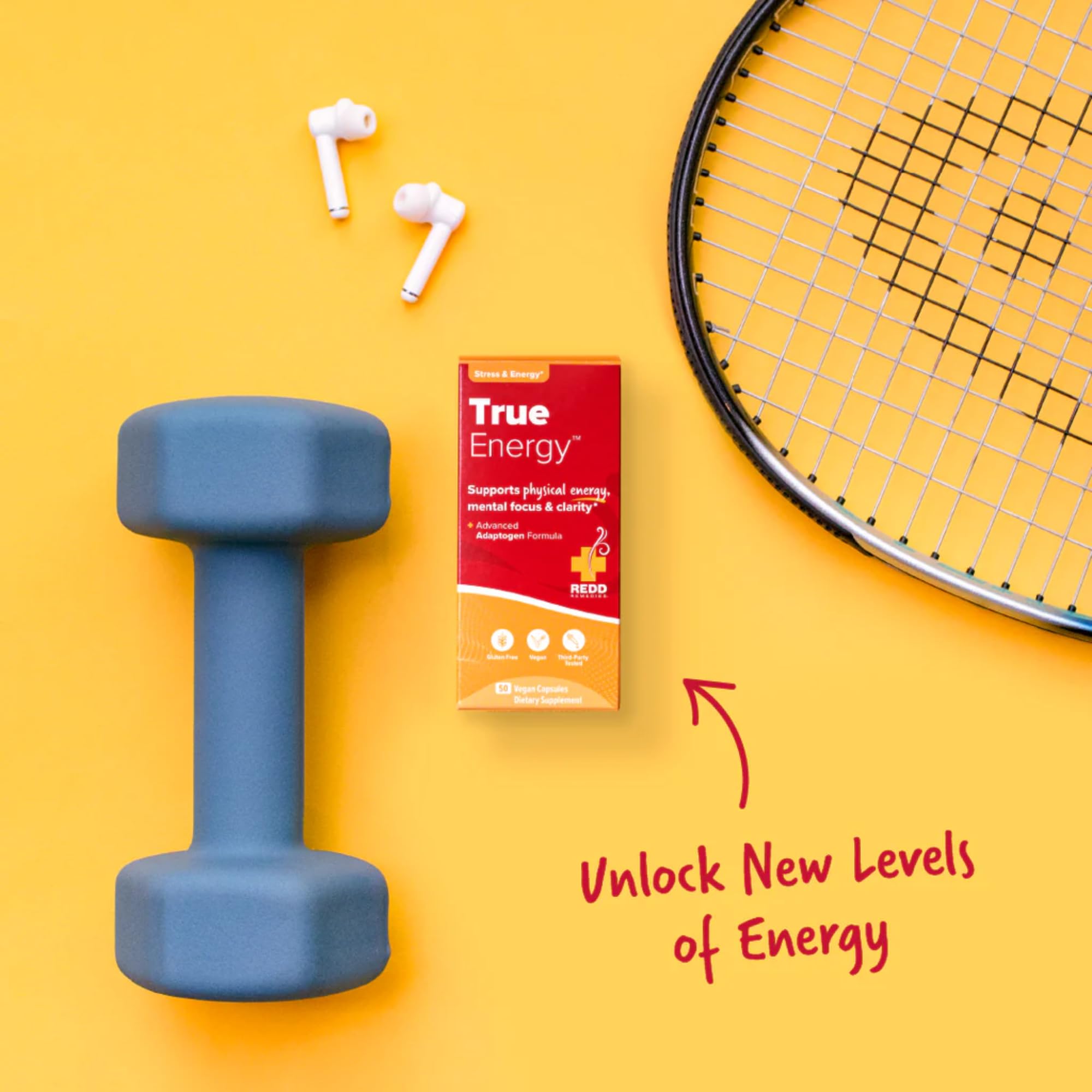 Cordyceps et gelée royale dans True Energy apportent énergie et soutien hépatique.