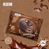 Donut REDEFINE et café, pause rapide idéale.