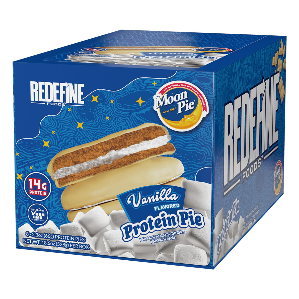 redefine gateau proteine moonpie vanille, snack proteine ideal apres entrainement