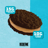 REDEFINE Tranche proteine avoine chocolat SKIPPY: coupe nette et appétissante