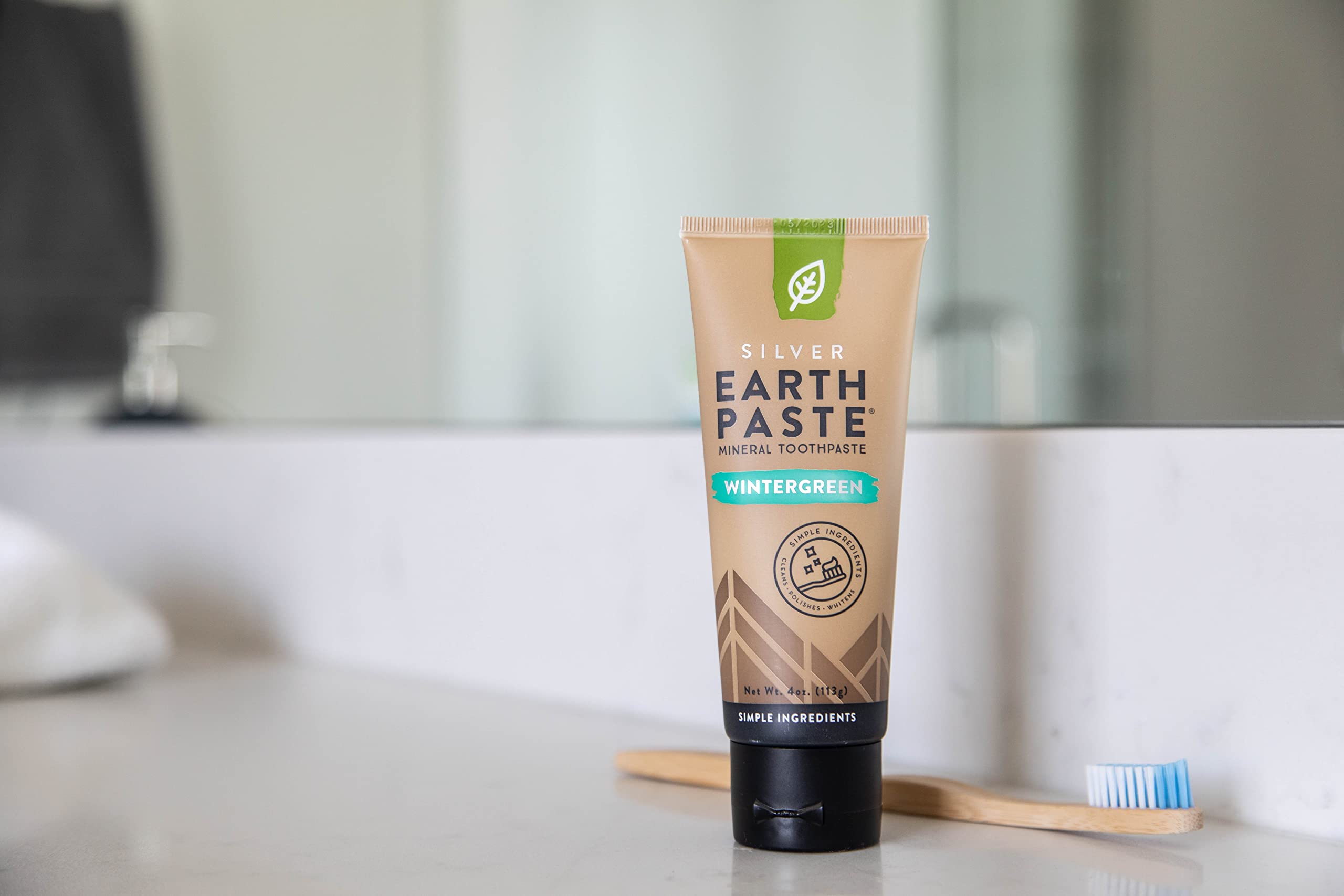 REDMOND Earthpaste pâte sur la brosse, application simple et propreté
