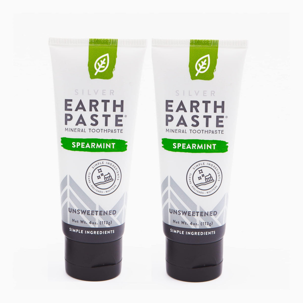Earthpaste Redmond – tube menthe sans sucre, nettoyage naturel